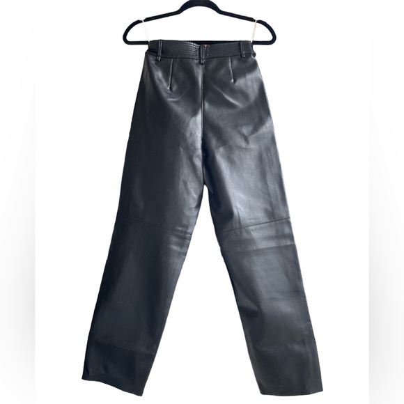Wilfred by Aritzia Funk Vegan Leather Pants Size 4 - Picture 3 of 12